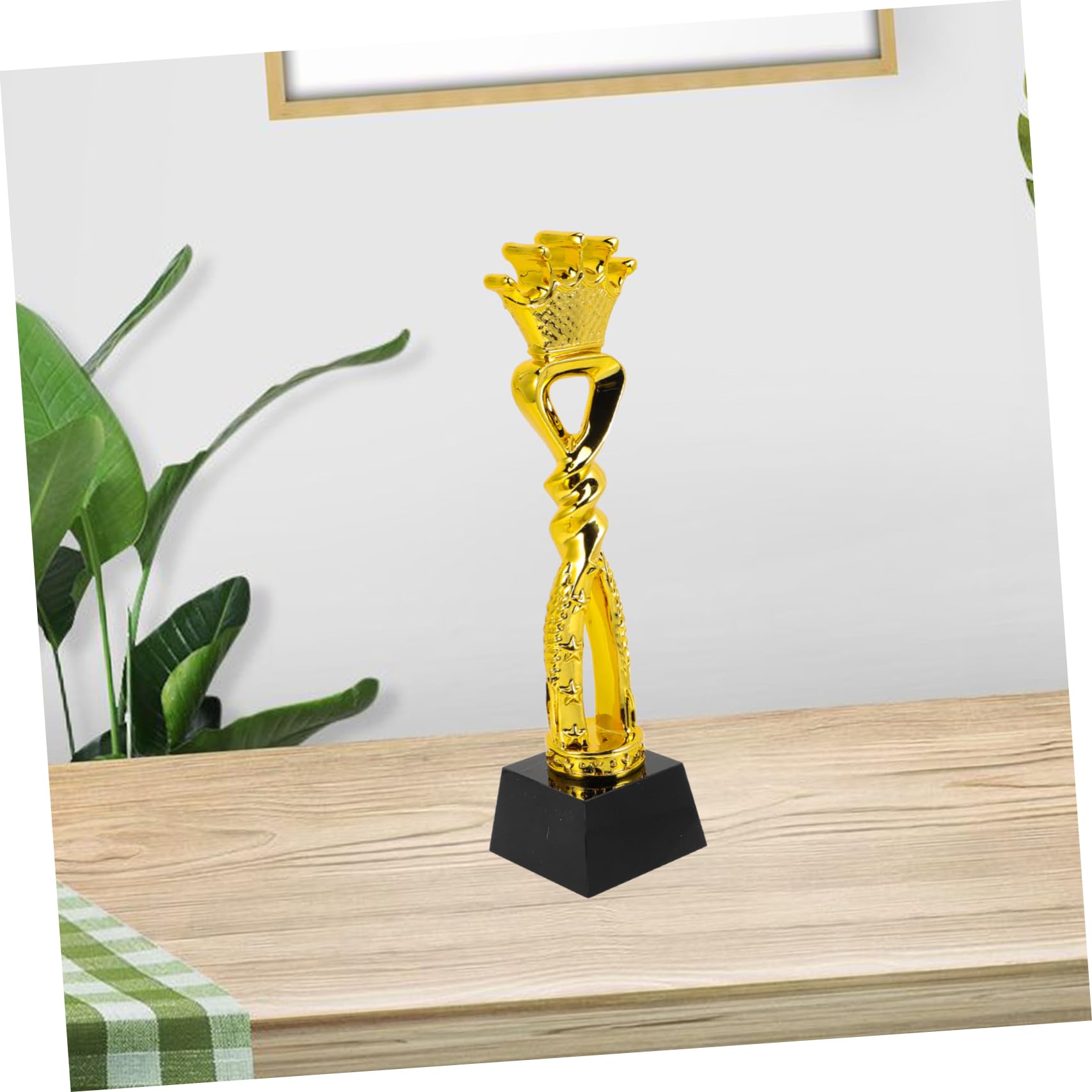 DIY Small Trophy for Kids - CORHAD Compact Prize Trophy for Awards & Gifts