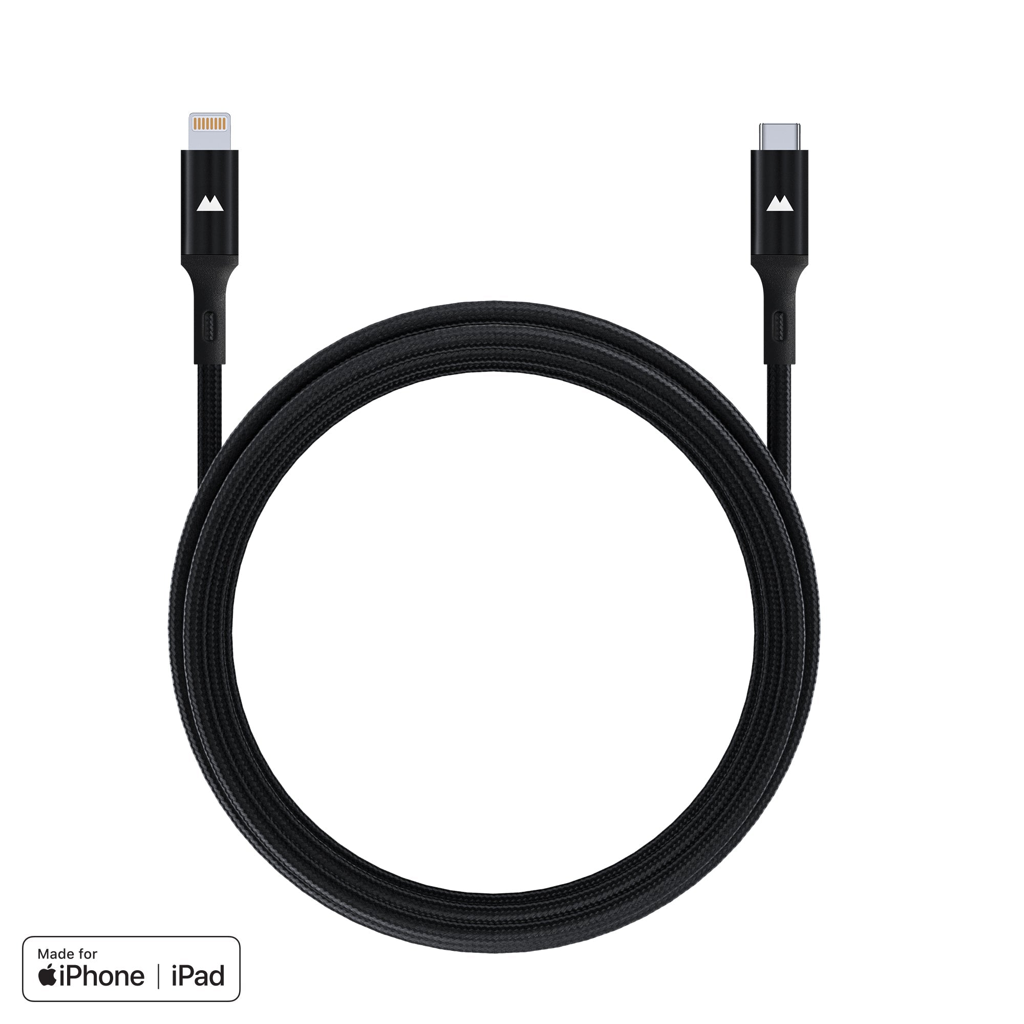 Fast Charging USB C to Lightning Cable 3ft - MFi Certified iPhone Charger for iPhone 14/13/12/11/X/8 - Durable Nylon Braided Cord for Home, Office & Travel