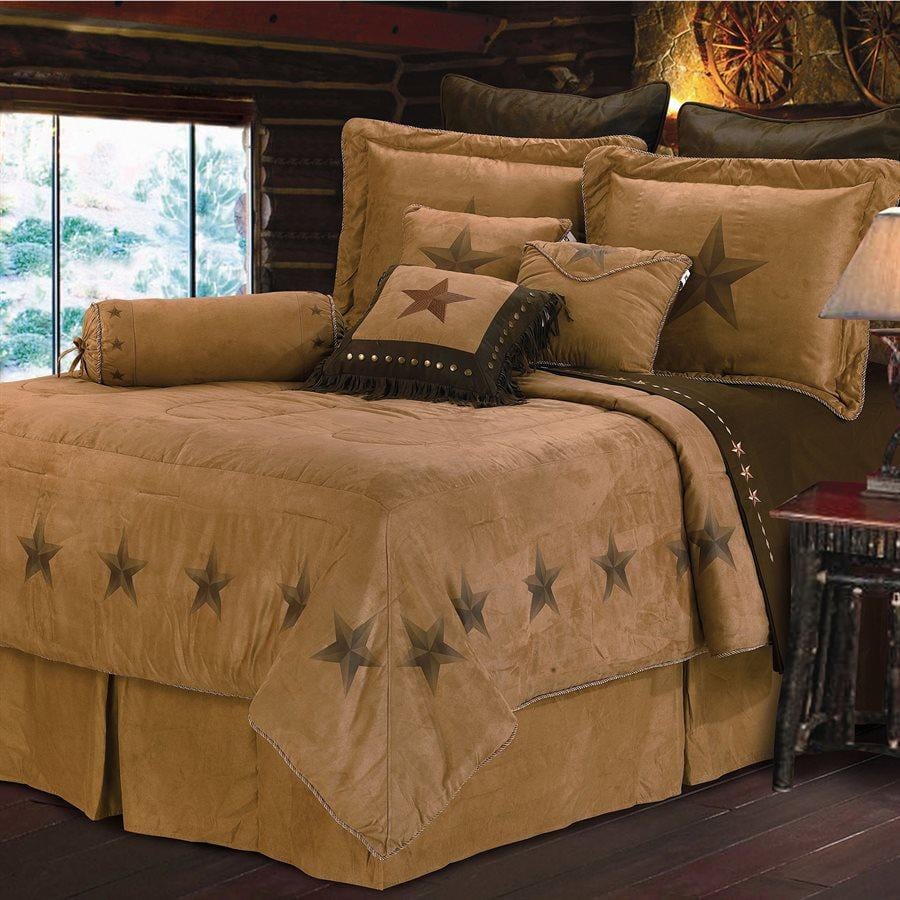 Luxury Star Comforter Set - Full & King Size Bedding - Soft & Cozy Comforter for Bedroom Decor - Perfect for Master Bedroom, Guest Room & Dorm