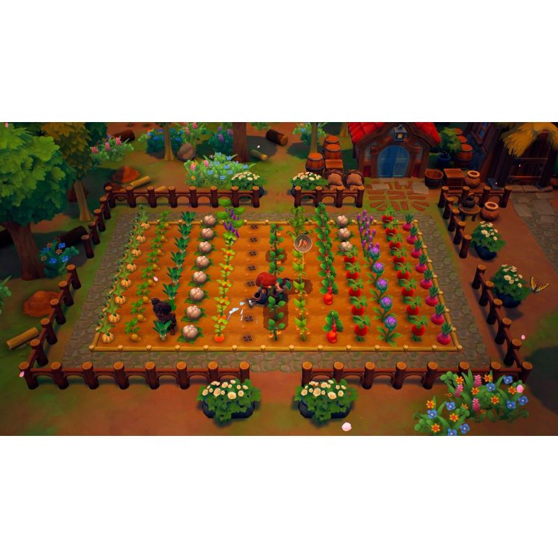 Fae Farm Nintendo Switch Game - US Version - Fun Farming Simulation Adventure for Kids & Adults - Perfect for Family Game Nights & Relaxing Play