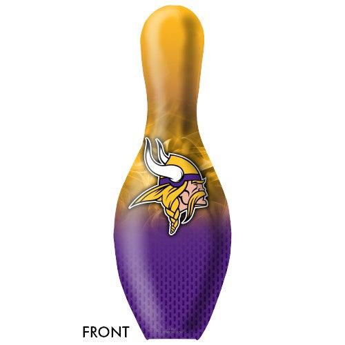 Minnesota Vikings NFL Bowling Pin - Collectible Sports Memorabilia for Fans & Decor - Perfect for Game Day, Man Cave, and Sports Themed Parties
