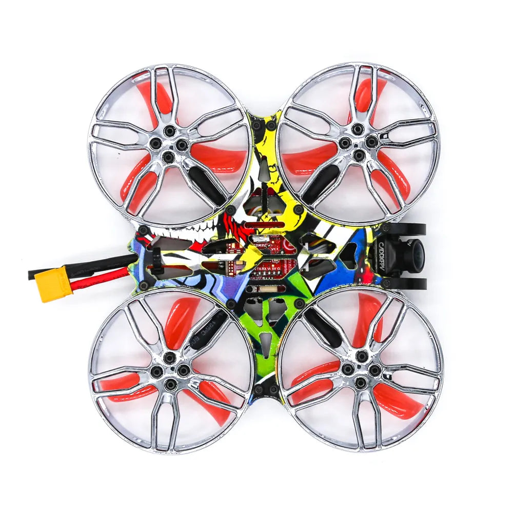 SKYZONE ATOMRC CineFlex 100mm HD FPV Cine Drone PNP (No Receiver) - CF100/CF100HD Version for Aerial Photography & Cinematic Videography