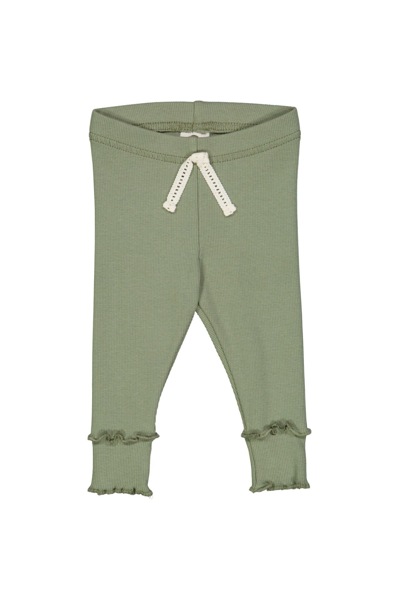 Cozy Me Rib Legging 2 Pack for Baby Girls - Soft & Stretchy Toddler Leggings for Playtime, Daycare & Comfortable Everyday Wear