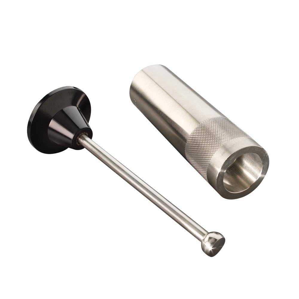 Wheaton 357576 40mL Stainless Steel Dounce Tissue Grinder - 44mm OD x 114mm Length, 171mm Overall Length - Perfect for Laboratory Cell Disruption & Homogenization