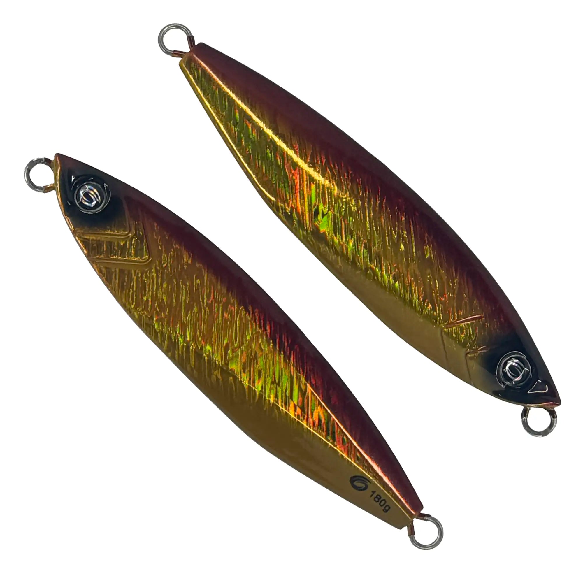 Crazy Ocean Flash TG Tungsten Jigs 180g - Premium Saltwater Fishing Lures for Tuna, Grouper & Snapper - Perfect for Deep Sea Fishing & Offshore Angling
