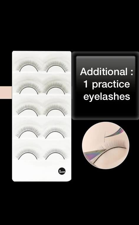 Professional Eyelash Extension Kit - Complete Set with High-Quality Lashes, Glue, Tools & Accessories | Perfect for Salon Professionals & DIY Lash Artists at Home