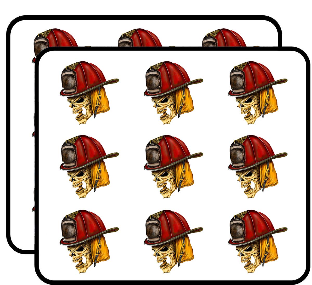 Firefighter EMT Paramedic Support Vinyl Stickers - 18 Pack (2
