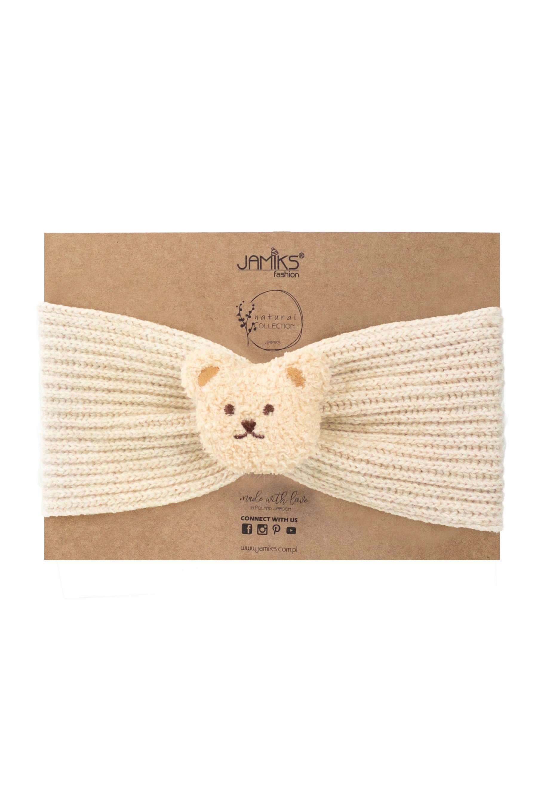 Luxury Cashmere Teddy Headband for Women - Soft & Warm Winter Hair Accessories - Perfect for Cold Weather, Outdoor Activities & Cozy Home Use