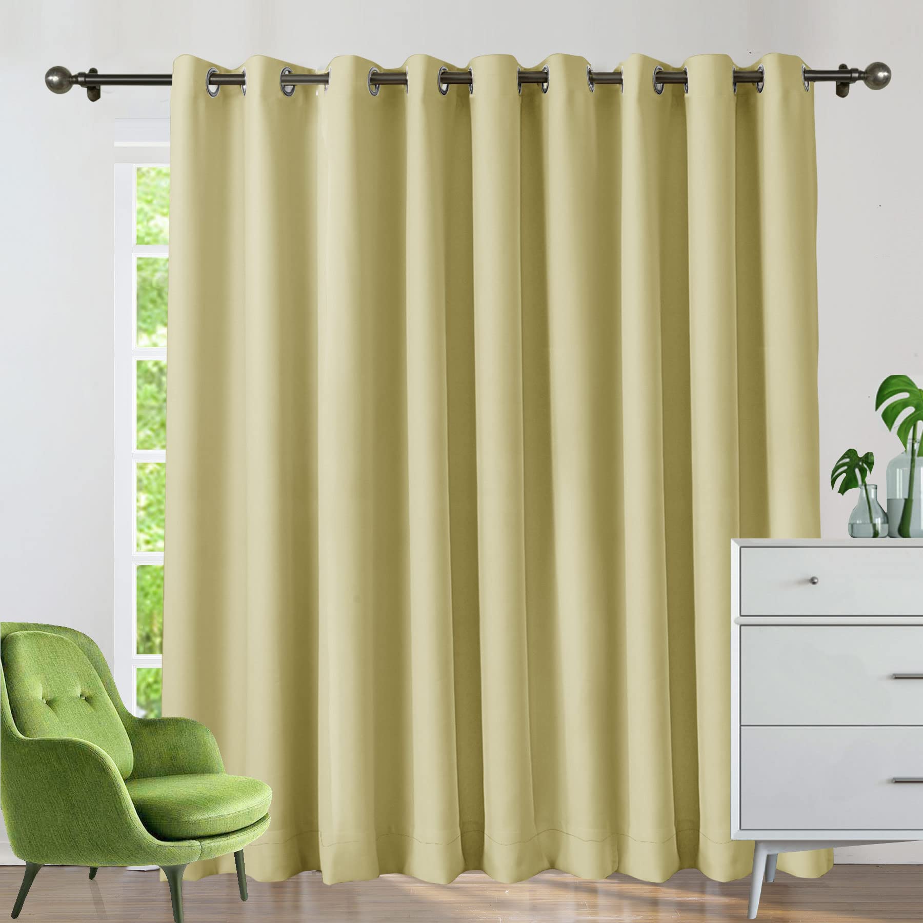 Thermal Insulated Blackout Curtains for Bedroom - 52