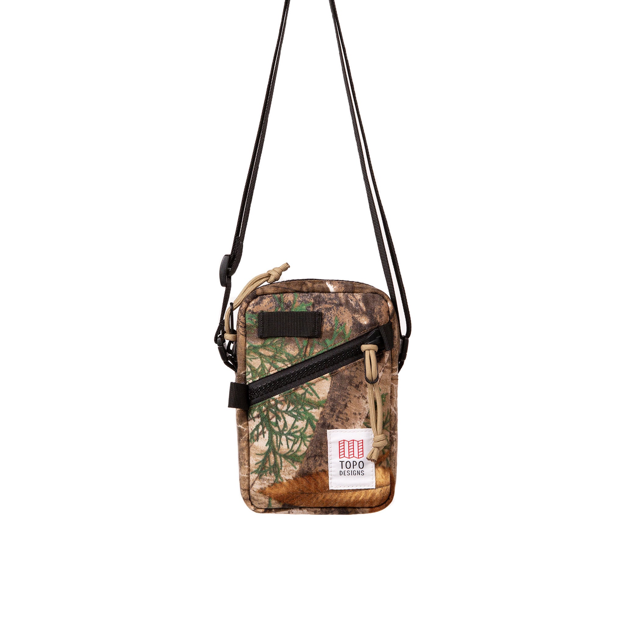 Mini Shoulder Bag - Forest Floor Camo Print Crossbody Purse for Women | Compact & Lightweight | Perfect for Travel, Shopping & Everyday Use