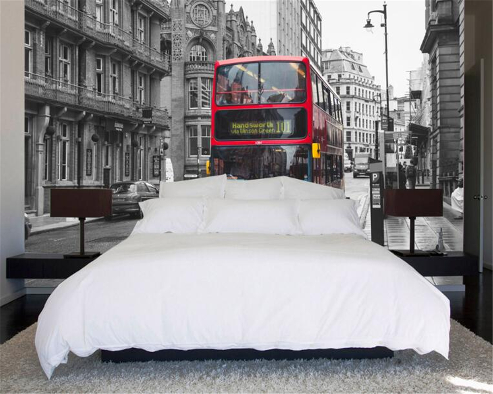 London Wallpaper Mural - Premium Peel & Stick Wall Decals for Living Room, Bedroom & Office | Easy DIY Home Decor Upgrade | Transform Your Space with British Style