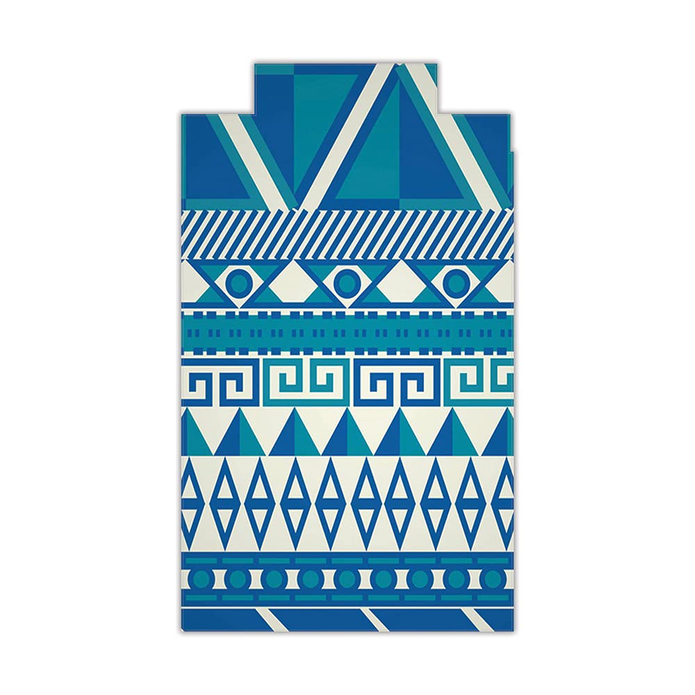 MightySkins Protective Vinyl Skin Wrap for Joyetech eGo AIO Vape - Blue Aztec Design | Durable, Scratch-Resistant Decal Cover | Easy to Apply & Remove | Made in USA | Perfect for Personalizing Your Vape Device & Protecting from Daily Wear