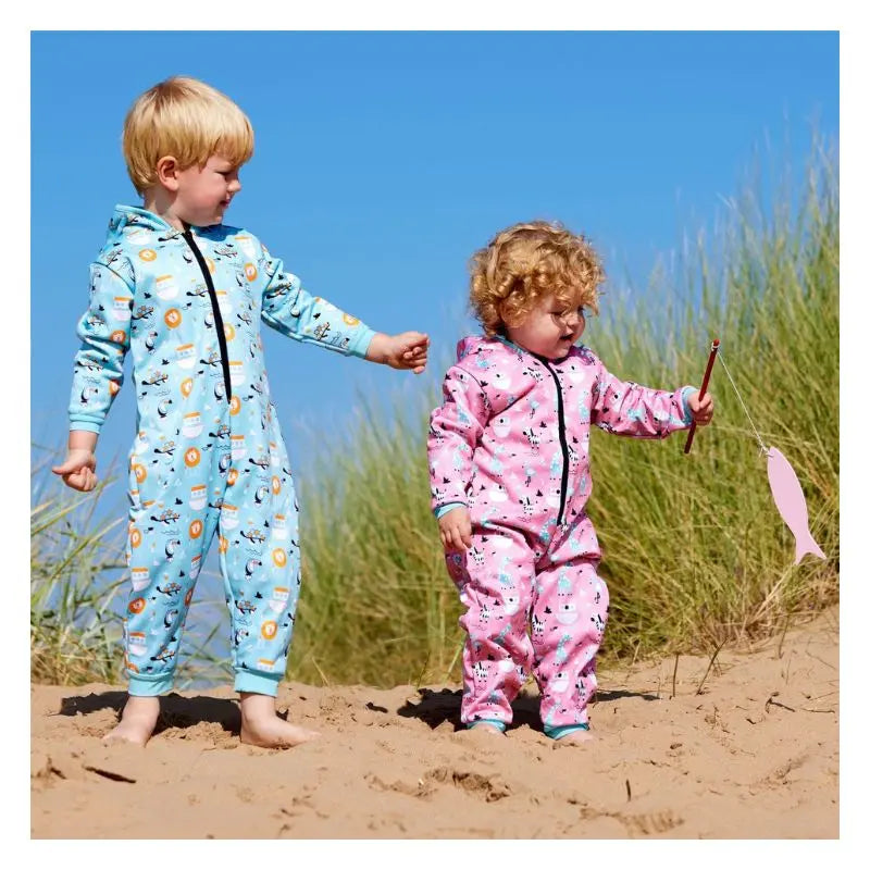 Waterproof Baby Swim Onesie & Kids Bath Towel - Soft & Quick-Drying for Pool, Beach & Bath Time Fun