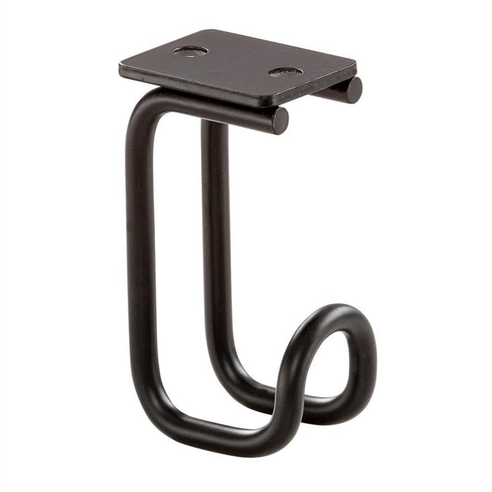 Safco 24-Pack Heavy Duty Accessory Hooks - Durable Metal Hooks for Organizing Clothes, Hats, Bags & More - Perfect for Closet, Garage & Retail Store Organization