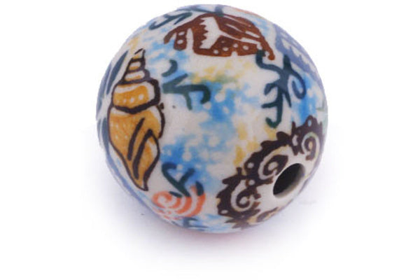 1 Bead Ocean Whisper - Handmade Glass Bead for Jewelry Making, DIY Crafts & Home Decor | Perfect for Necklaces, Bracelets & Boho Decor