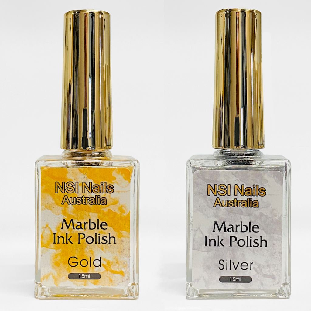 Premium Marble Ink Polish for Nail Art - Watercolor Nail Design Kit for Professional & DIY Manicures - Perfect for Salon, Home Use & Special Occasions