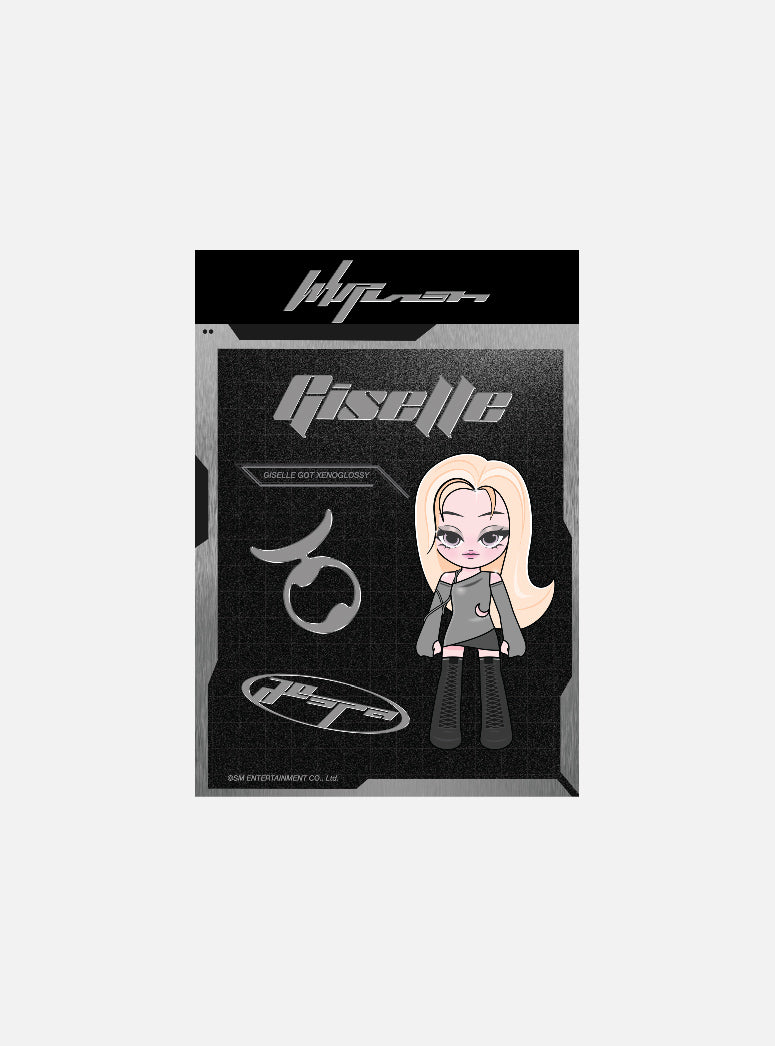 aespa WEEK Whiplash Mood Deco Sticker - Kpop Merchandise for Fans, DIY Room Decor, Laptop & Phone Customization