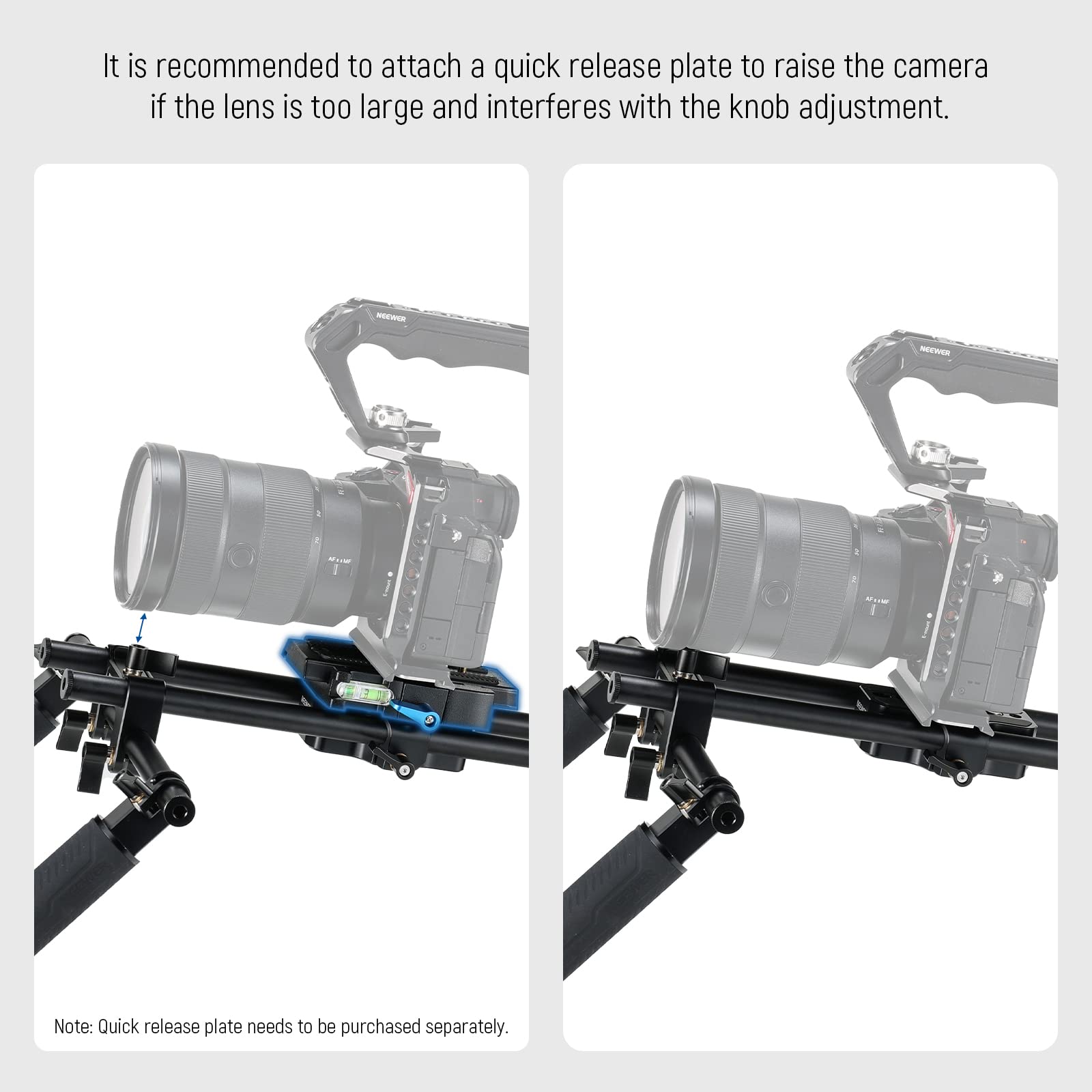 NEEWER Universal Shoulder Rig Kit with 16