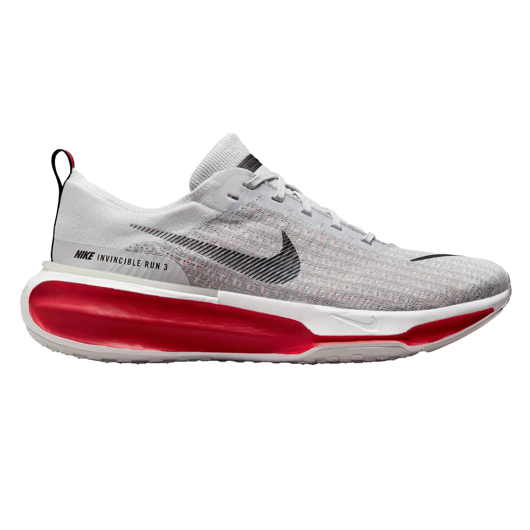 White/Black - Fire Red