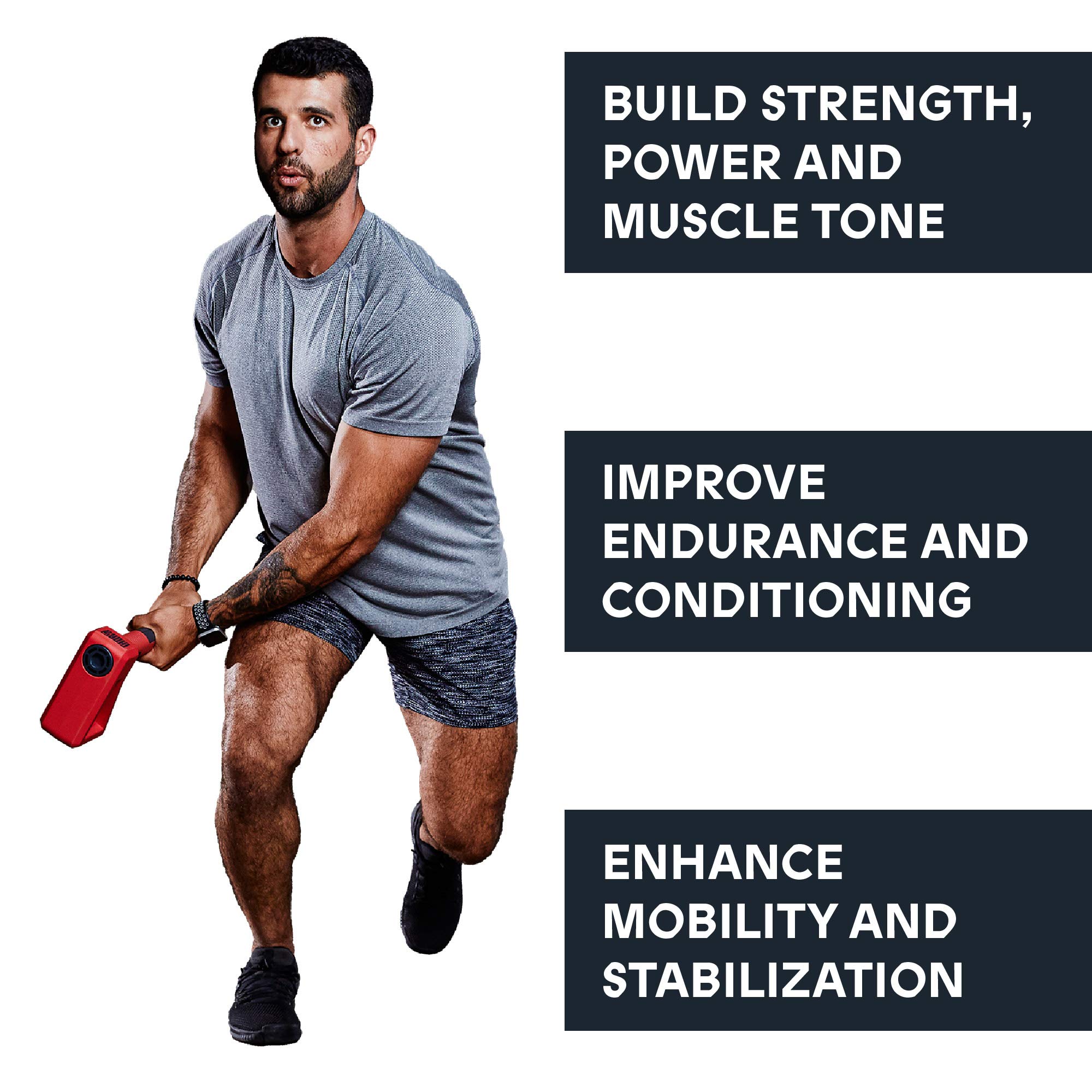 Portable Functional Trainer System - Home Gym Workout Equipment for Strength Training | Cardio & Core Exercises for Men & Women | Perfect for Small Spaces & Home Fitness Routines