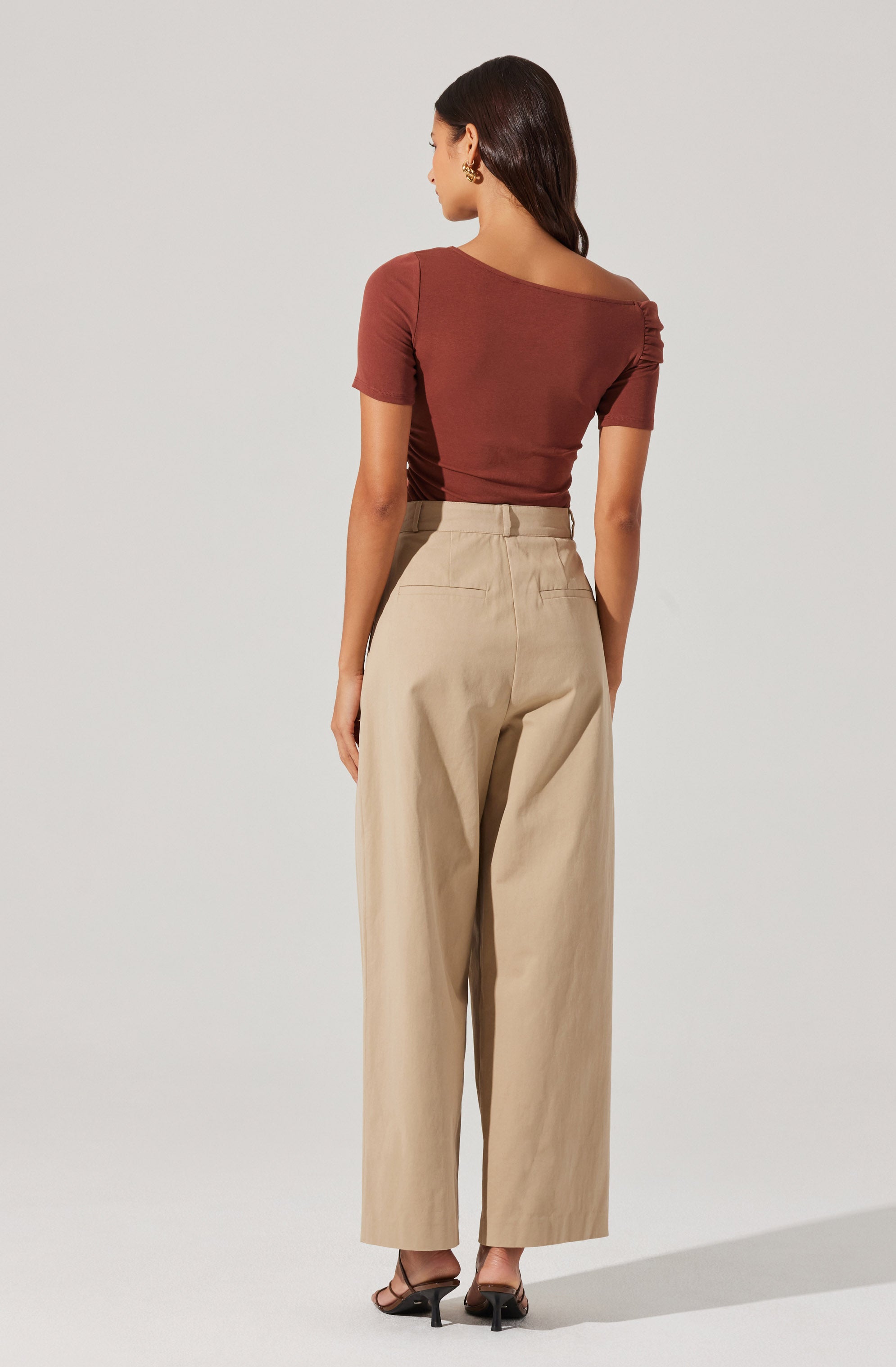 Saylah Women's Off Shoulder Twist Top - Sexy Summer Blouse for Beach, Party & Date Night