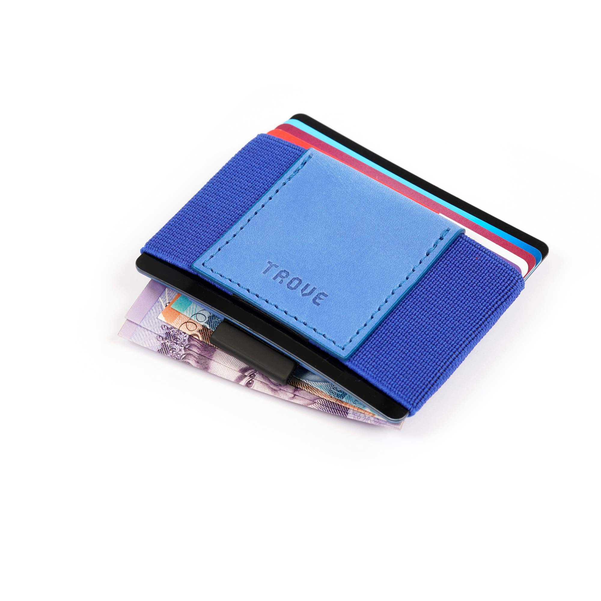 TROVE Swift Slim Minimalist Wallet & Card Holder - RFID Blocking, Ultra Thin Design for Men & Women - Perfect for Travel, Business, and Everyday Use