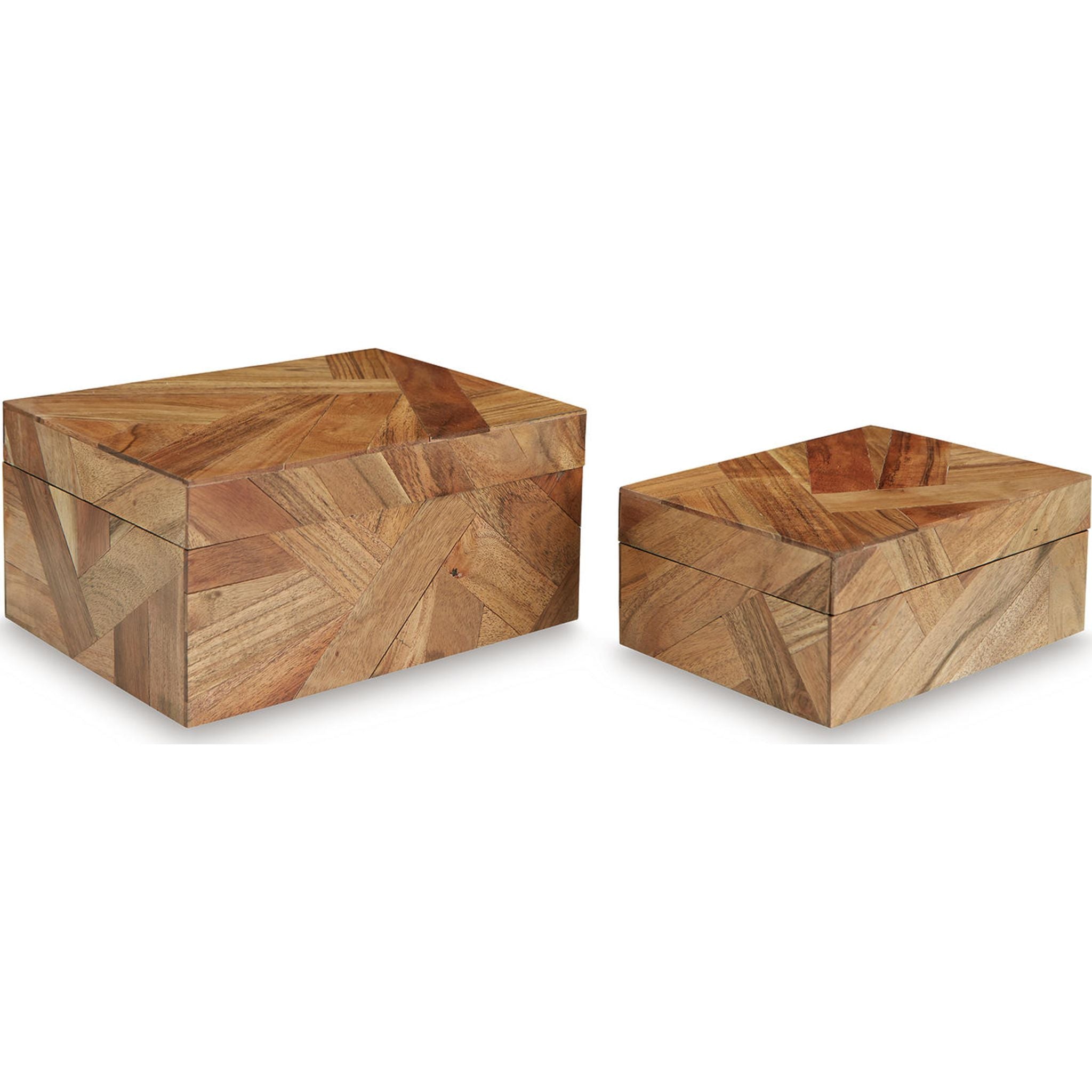 Antford Storage Boxes (Set of 2) - Durable Plastic Organizer Bins for Home, Office & Closet Organization - Perfect for Toys, Books, Clothes & Household Items Storage