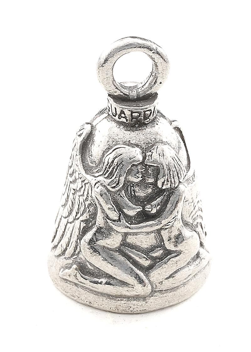 Guardian Bell Angel Love - Motorcycle Protection Charm for Good Luck & Safety - Perfect for Bikers & Riders on Road Trips