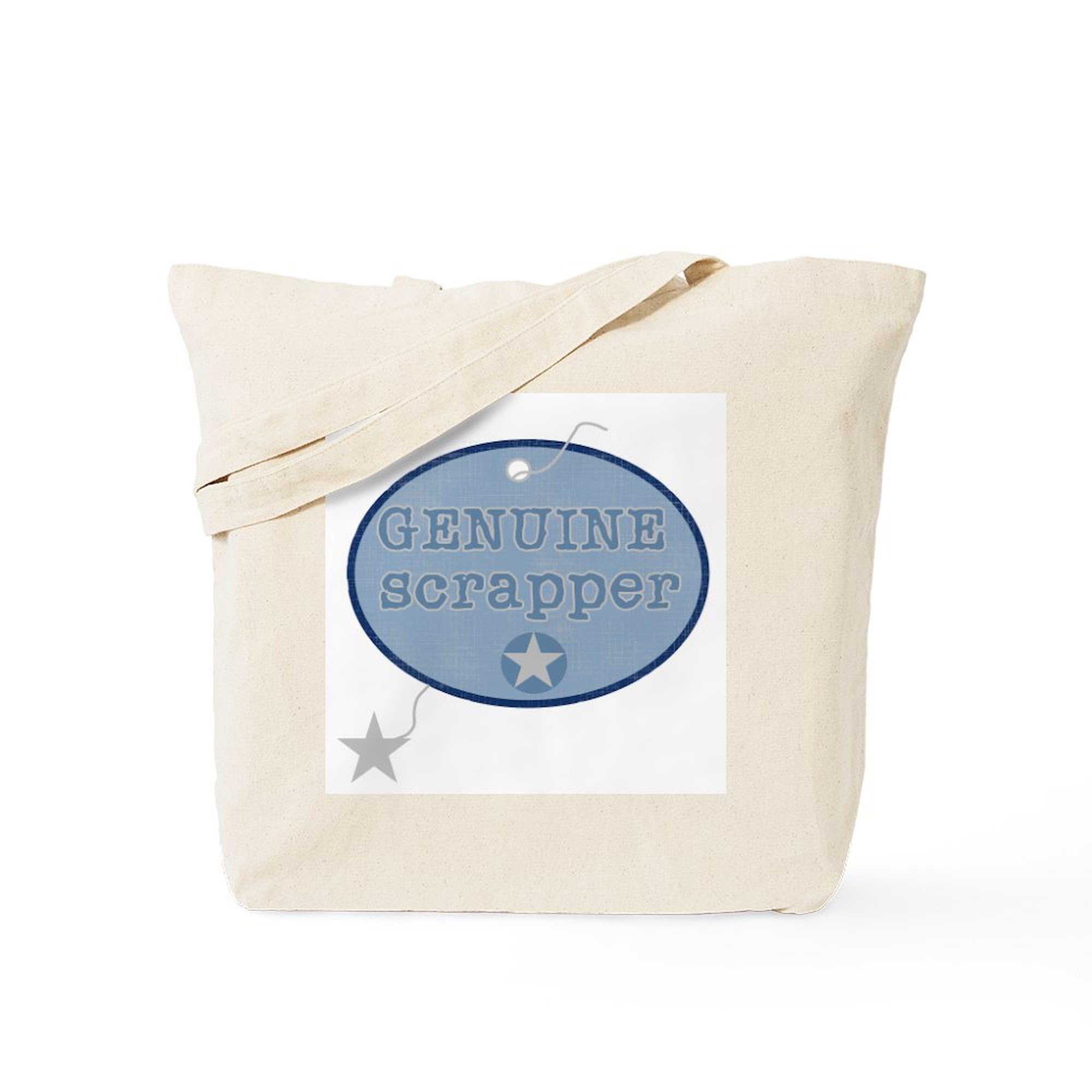 Genuine Scrapper Tote Bag - Natural Canvas Reusable Shopping Bag for Groceries, Beach & Daily Use | Eco-Friendly Cotton Tote by CafePress