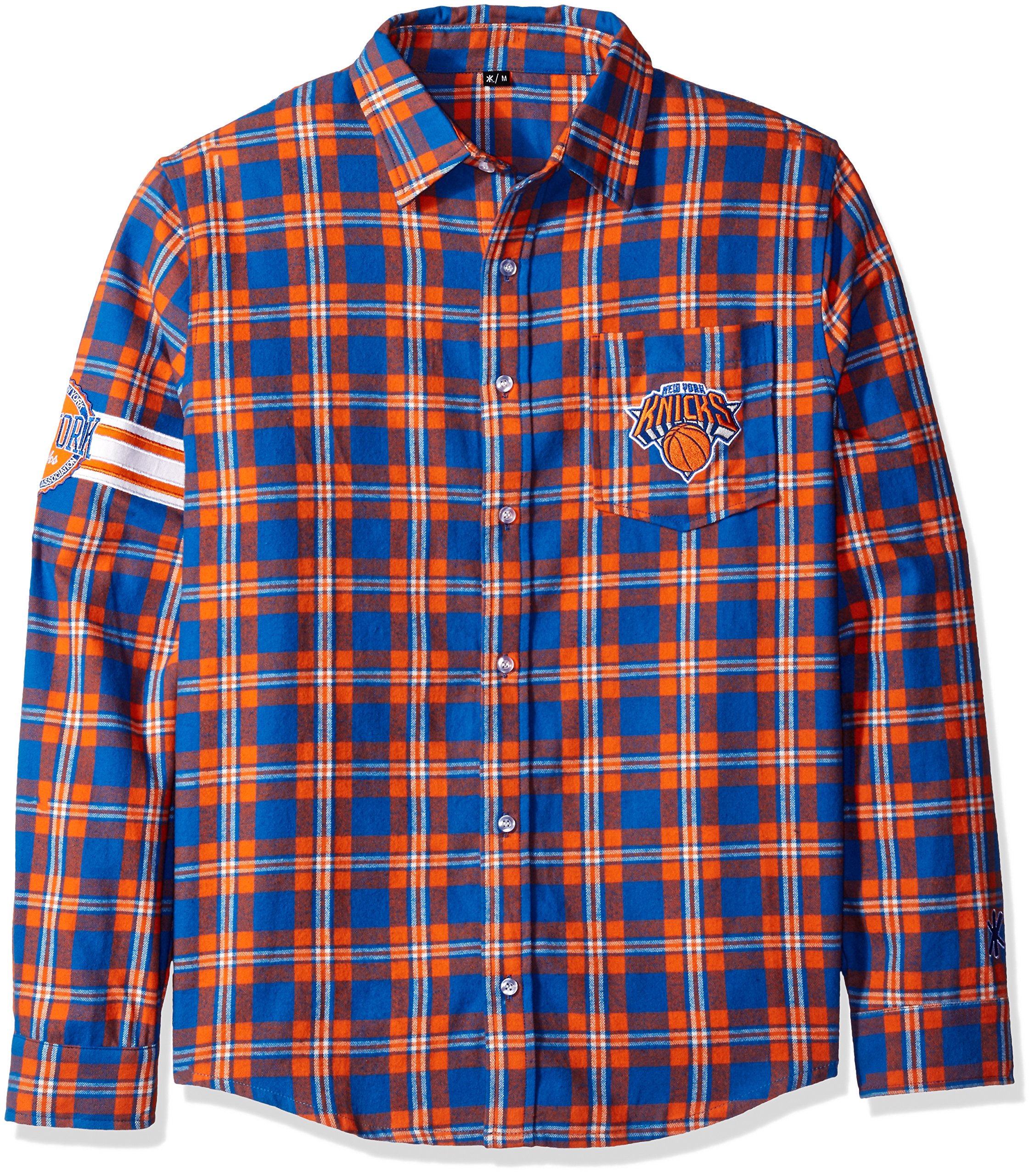 FOCO NBA Atlanta Hawks Men's Wordmark Flannel Shirt - Officially Licensed NBA Apparel for Basketball Fans - Perfect for Game Day, Casual Wear & Sports Events