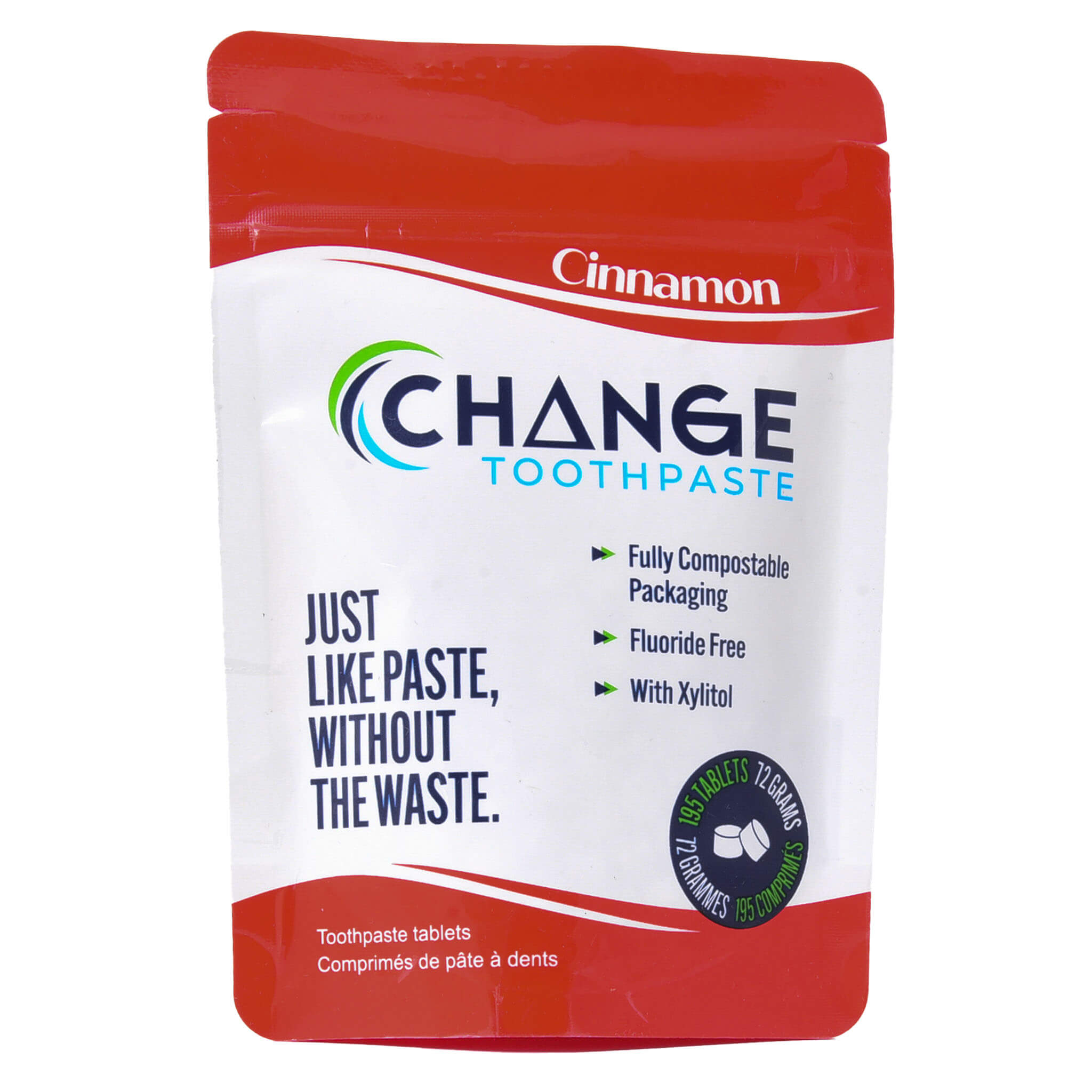 Natural Cinnamon Toothpaste Tablets for Fresh Breath & Whitening - Eco-Friendly Dental Care for Travel & Home Use