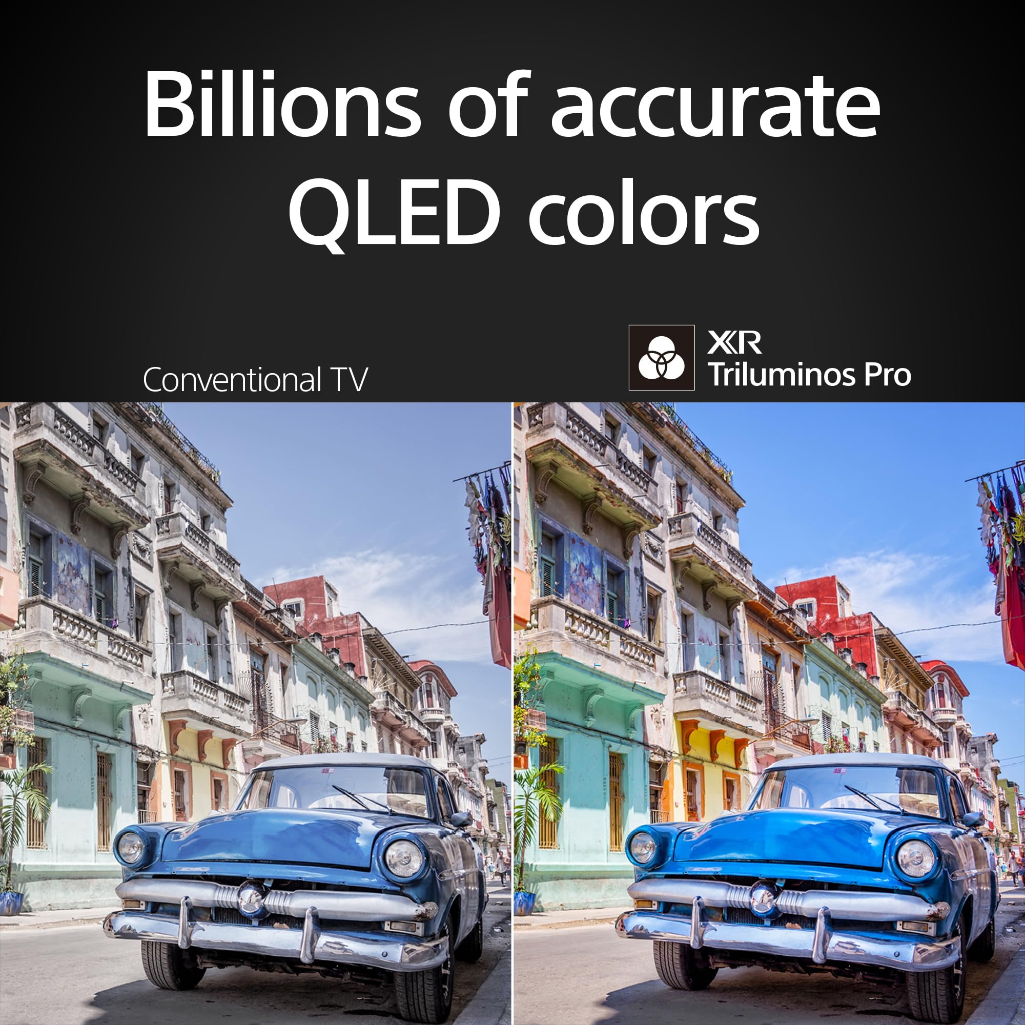 Sony 65 Inch Mini LED QLED 4K Ultra HD Smart TV - BRAVIA 9 Series with Google TV, Dolby Vision HDR, PlayStation 5 Compatibility | Perfect for Home Theater, Gaming & Streaming (Model K-65XR90)