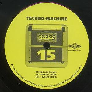 Technomachine Bassline Vinyl Record (12 Inch) - Very Good Plus (VG+) Condition - Perfect for DJs & Music Collectors