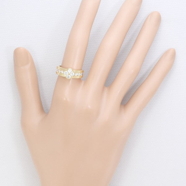 18K Yellow Gold Diamond Ring for Women - Elegant Solitaire Engagement & Wedding Band - Perfect for Proposals, Anniversaries & Special Occasions