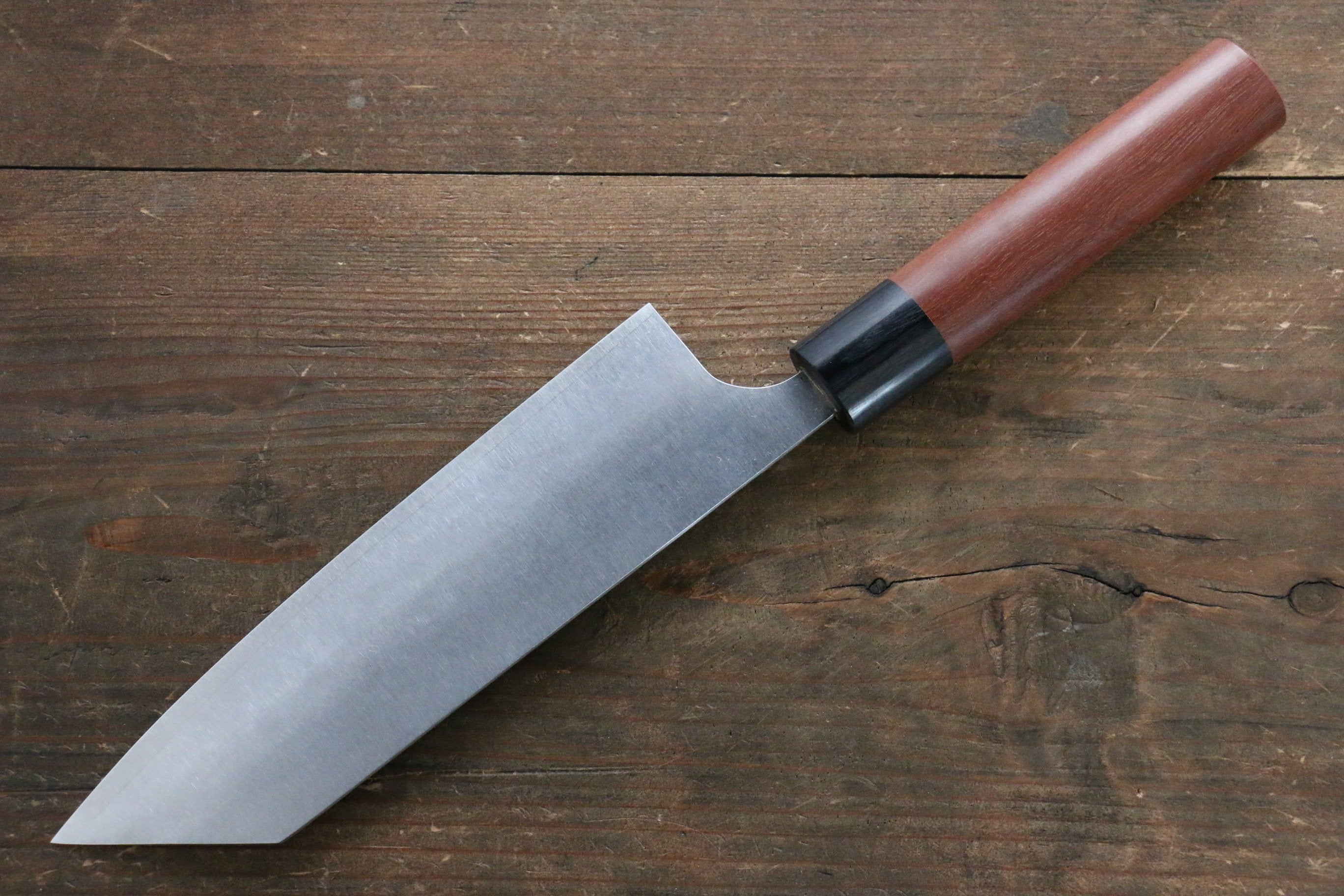Premium Seisuke SG2 Bunka Knife 180mm with Jarrah Wood Handle - Japanese Kitchen Knife for Slicing, Dicing & Precision Cutting