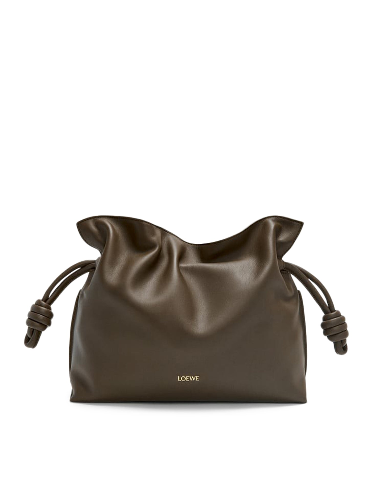 Flamenco Clutch Medium Bag in Calfskin Nappa Leather - Elegant Women's Evening Purse for Parties, Weddings & Special Occasions