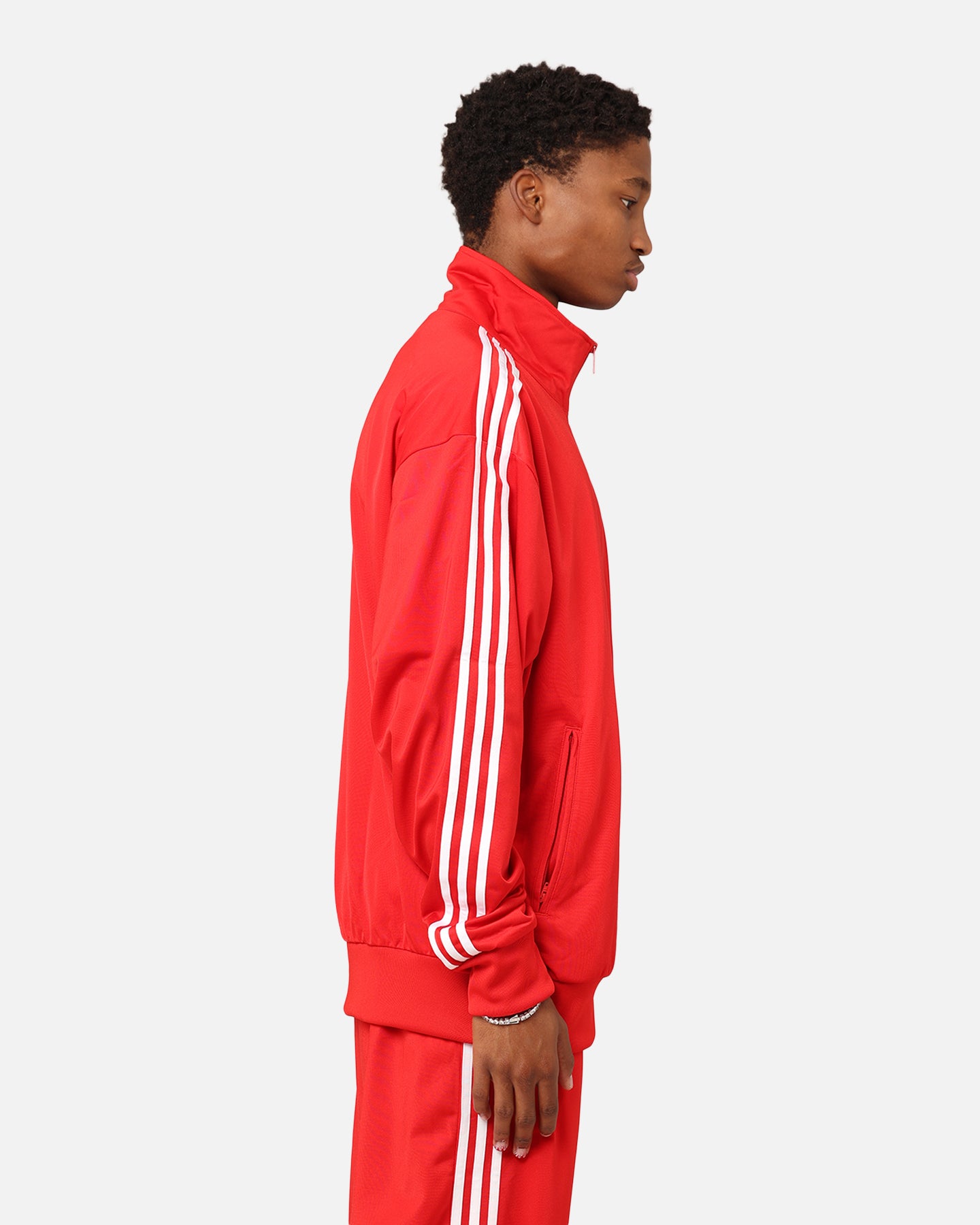 Adidas Classics Firebird Track Jacket - Better Scarlet/White - Vintage-Inspired Athletic Wear for Running, Gym & Street Style Fashion