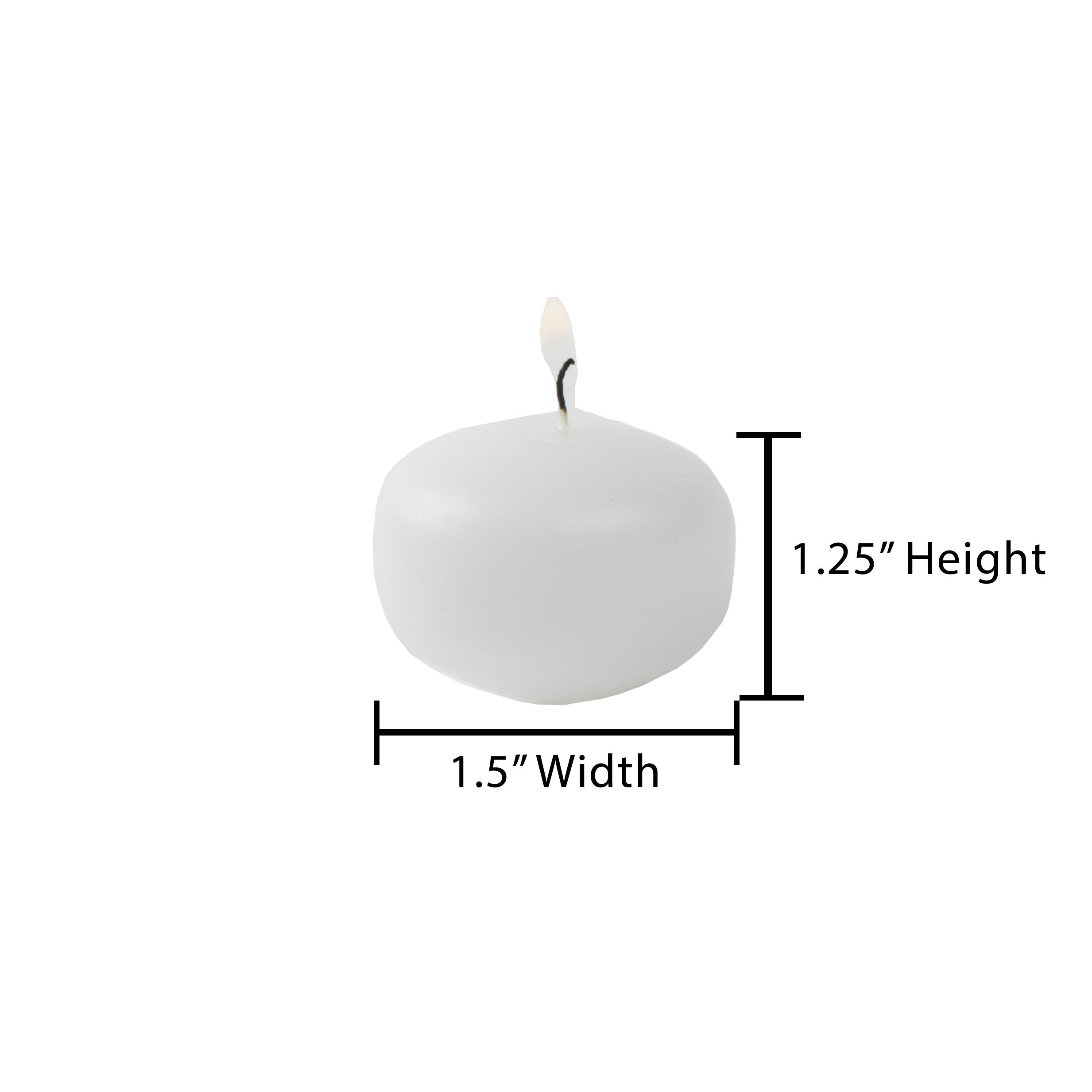 Richland Floating Candles White 1.5