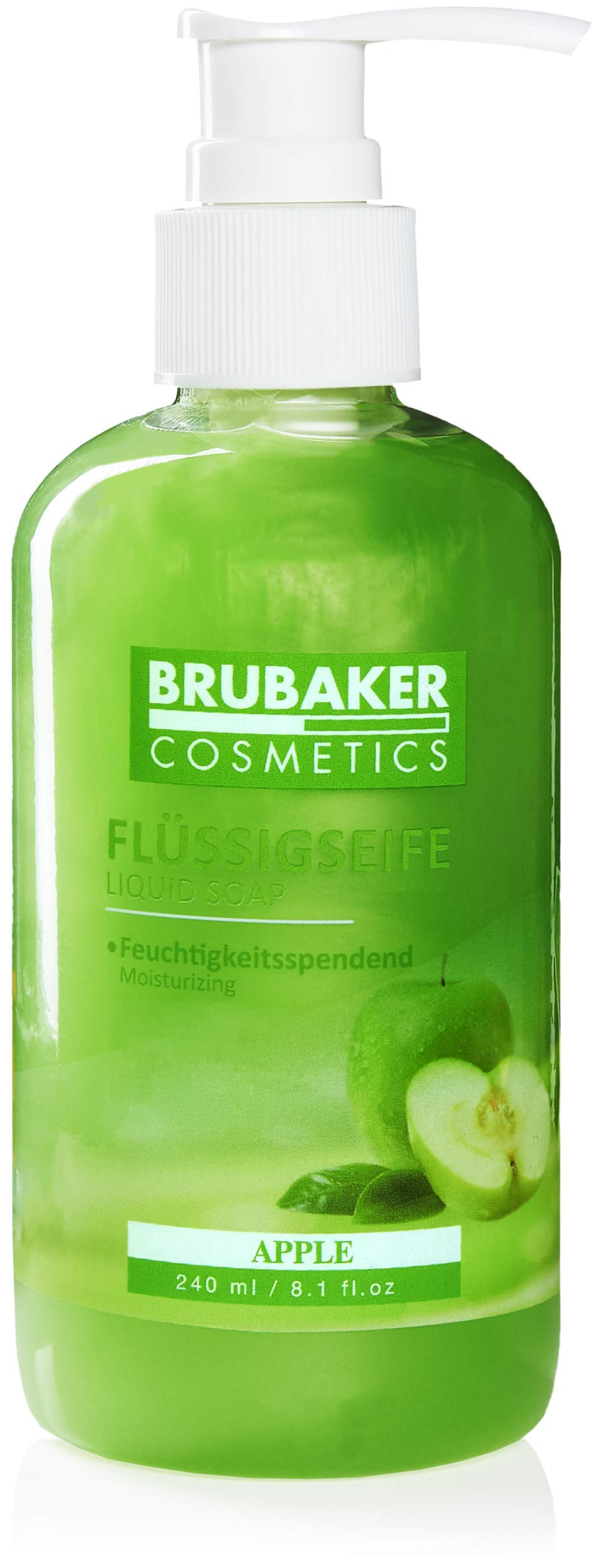 BRUBAKER Apple Liquid Hand Wash 30-Pack - Gentle Moisturizing for Clean Hands - Home & Office Use