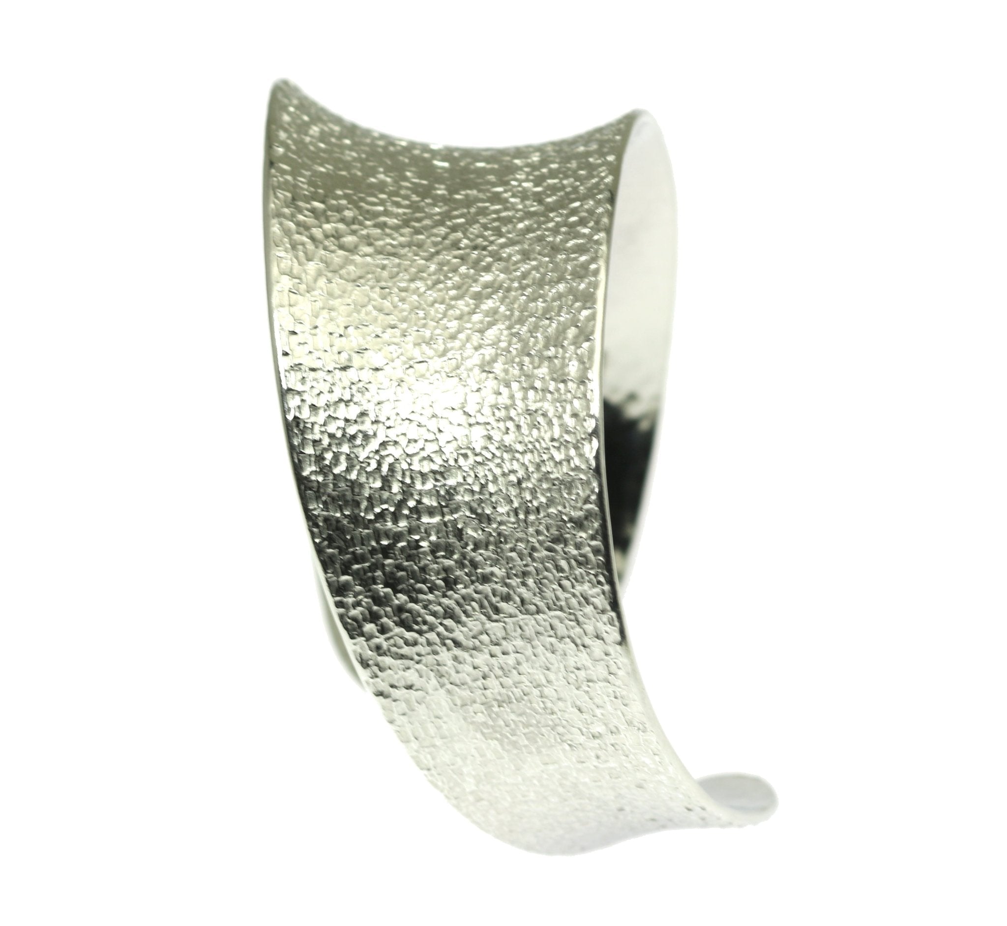 Textured Aluminum Anticlastic Bangle Bracelet for Women - Lightweight & Durable Fashion Jewelry - Perfect for Casual Wear, Office & Special Occasions