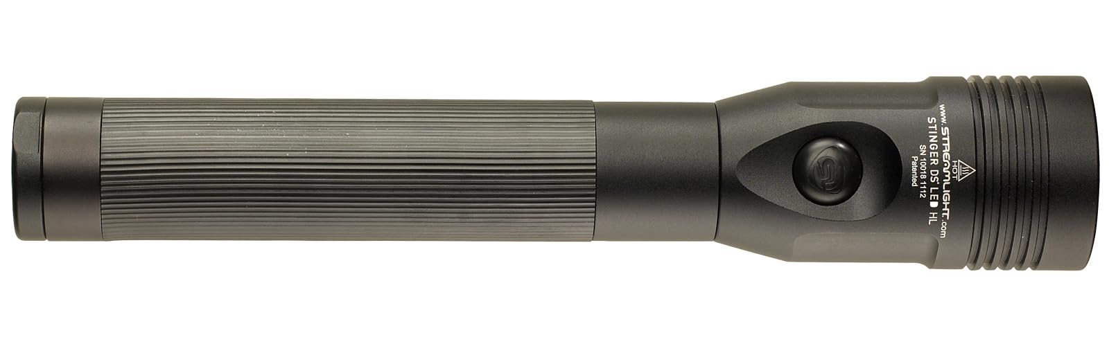 Streamlight 75458 Stinger DS LED HL 800-Lumen Rechargeable Flashlight with Dual Switch & Smart Charger (NiMH) - Black - Perfect for Law Enforcement, Security, and Outdoor Adventures