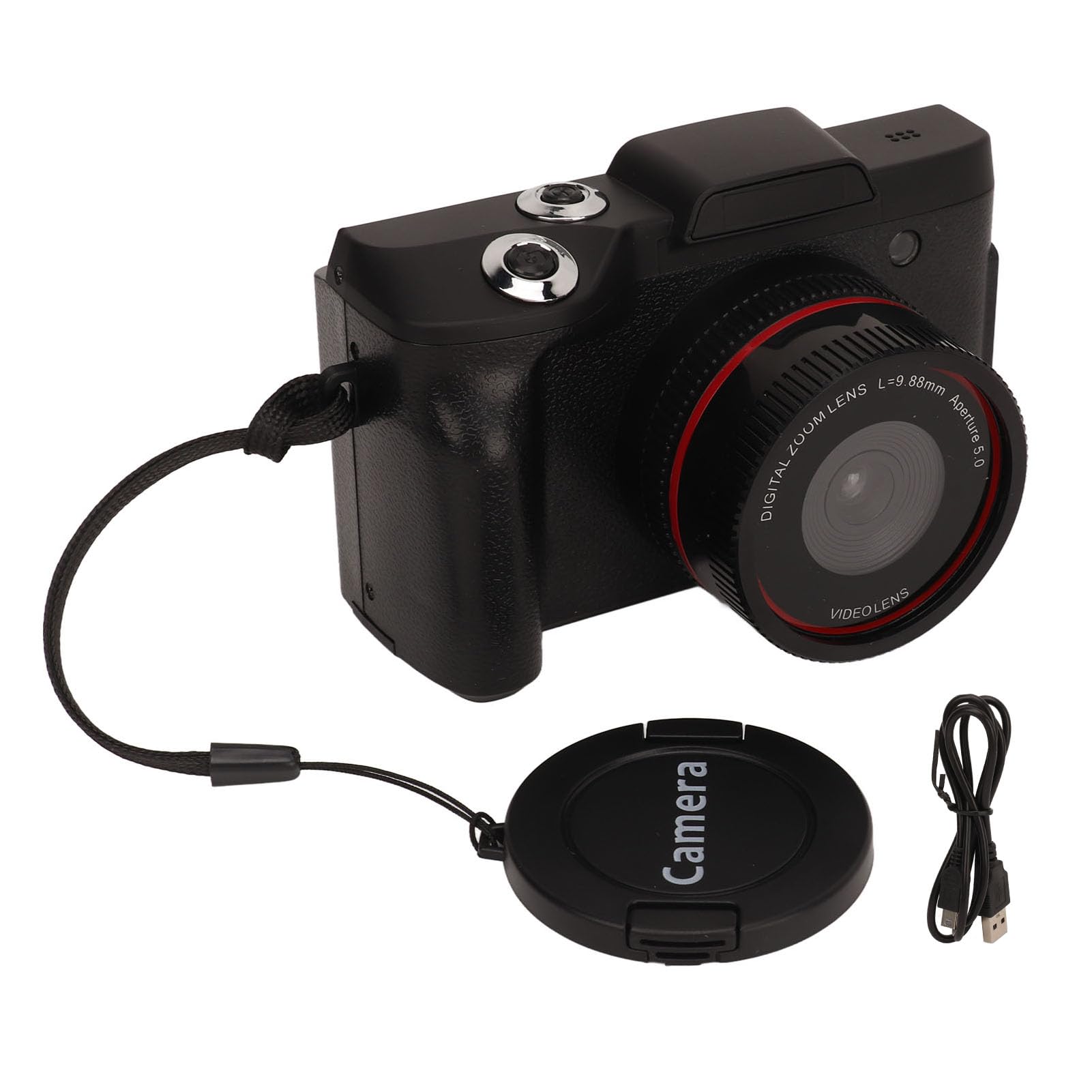 16MP Ultra HD Camera with 1080P Video & 16X Zoom - Perfect for Travel Photography