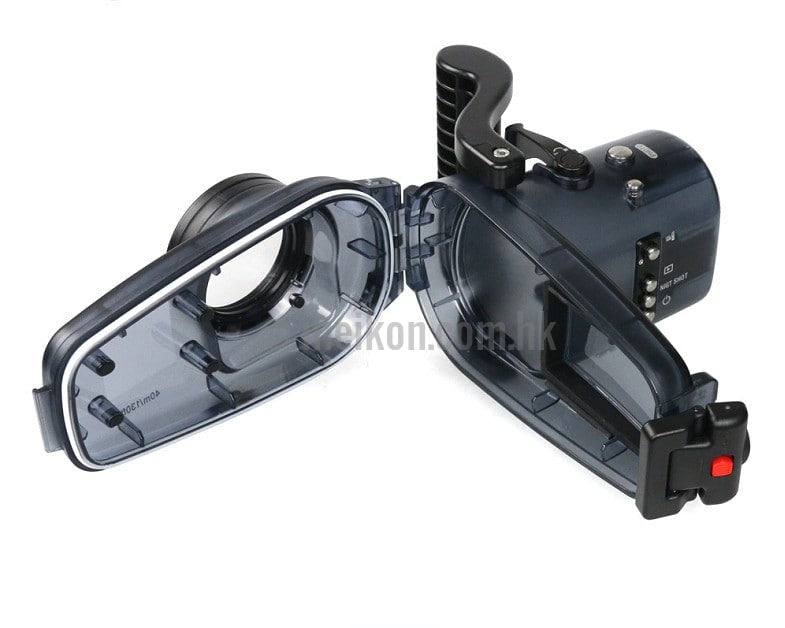 Meikon 40m/130ft Waterproof Underwater Camera Housing for AXP55 - Diving, Snorkeling & Marine Photography