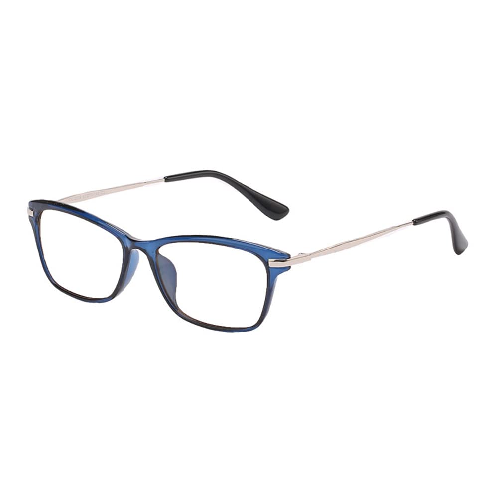 Bifocal Reading Glasses for Men & Women - Fashionable Computer Glasses with Smart Zoom Technology (+1.00 to +3.00 Diopter) - Blue Light Blocking Eyewear for Office Work, Reading & Digital Screen Use