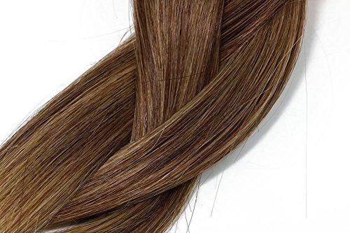 Premium 9A Brazilian Clip-In Human Hair Extensions - 7pcs Double Weft for Instant Volume & Length | Perfect for Weddings, Parties & Everyday Styling
