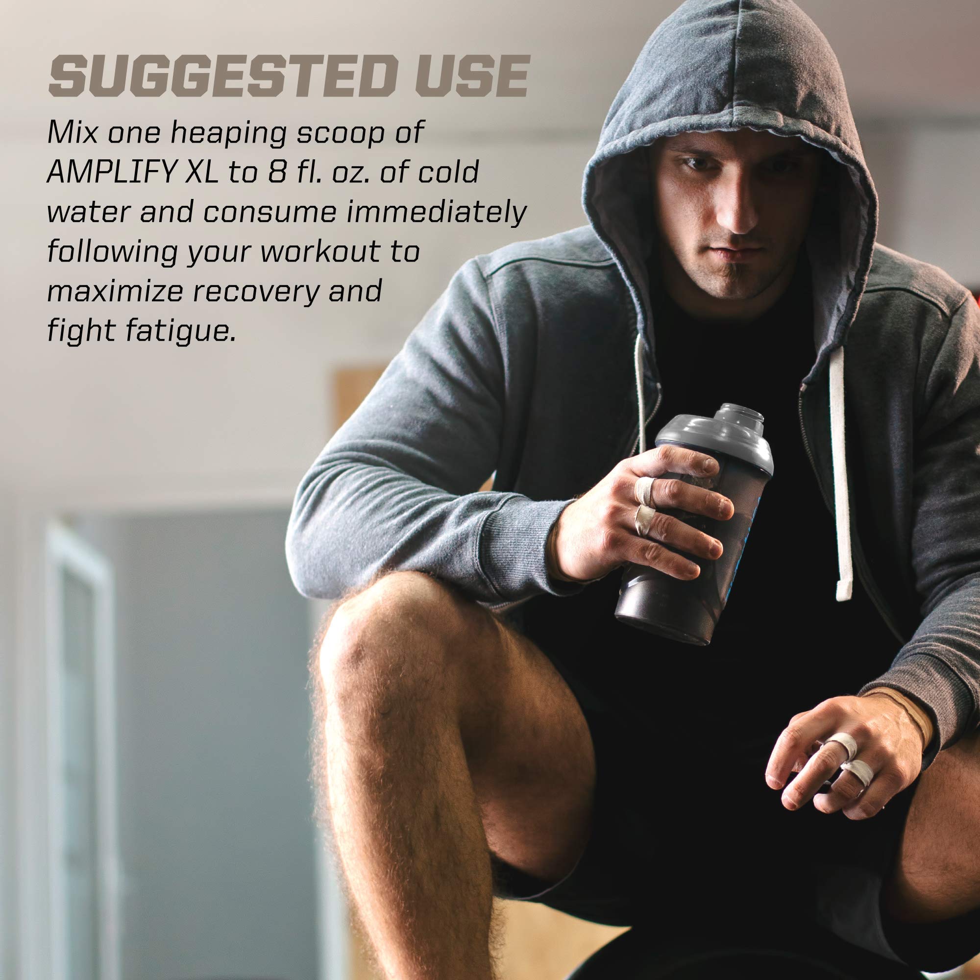 PMD Sports Amplify XL Premium Whey Protein Powder with Hydro Greens Blend - Glutamine & Whey Protein Matrix for Muscle Growth, Strength & Recovery - Superfood Enriched Double Chocolate Flavor (48 Servings) - Ideal for Post-Workout Shakes, Smoothies & Meal Replacement