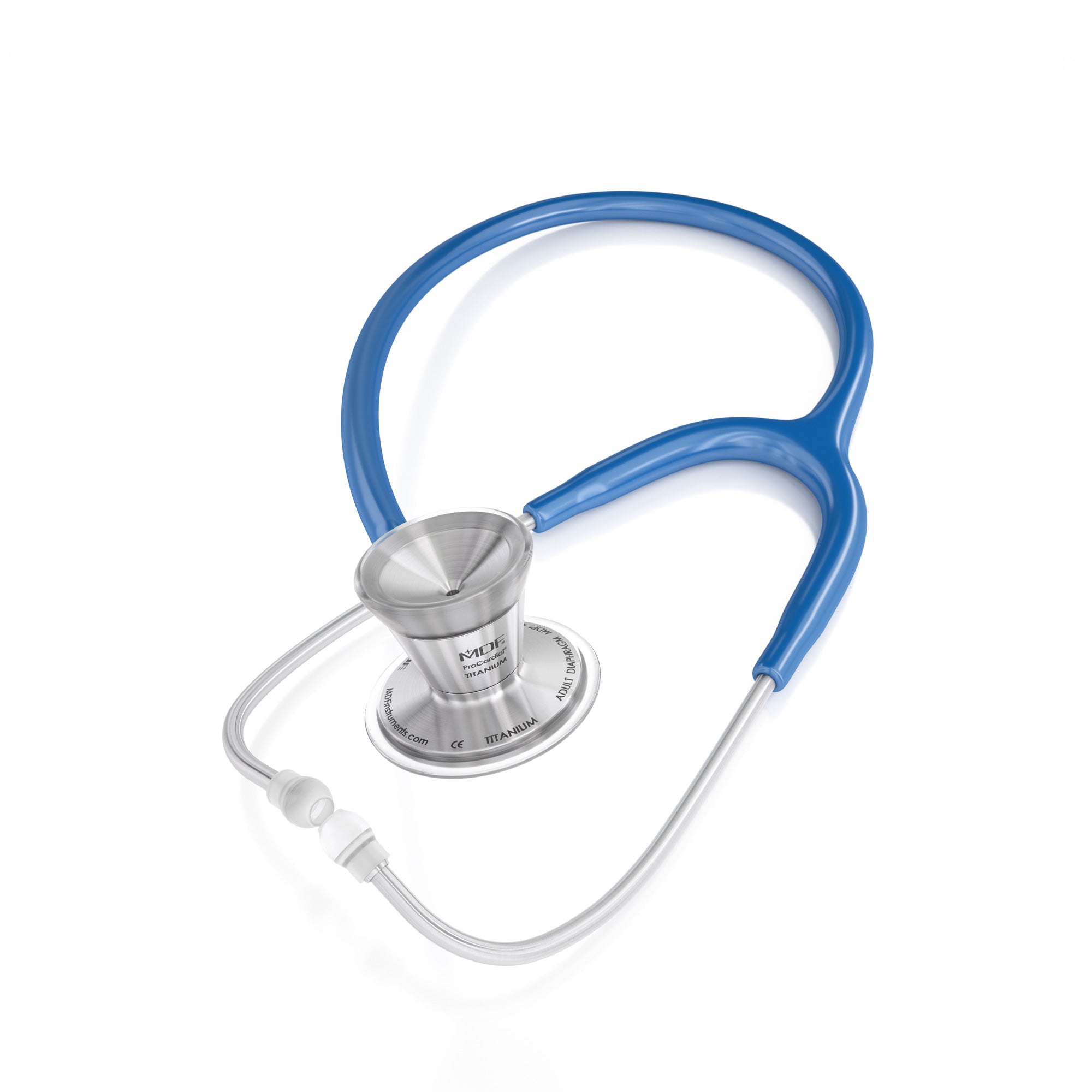 ProCardial® Titanium Cardiology Stethoscope - Royal Blue | Premium Medical Stethoscope for Doctors, Nurses & Healthcare Professionals | Ideal for Cardiac Exams, Patient Monitoring & Clinical Use