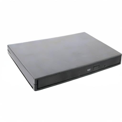 ASHATA USB 3.0 Portable External DVD Drive - CD/DVD ROM Burner for Laptop & Desktop PC, Compatible with Windows & Mac, Ideal for Home Office & Multimedia Entertainment