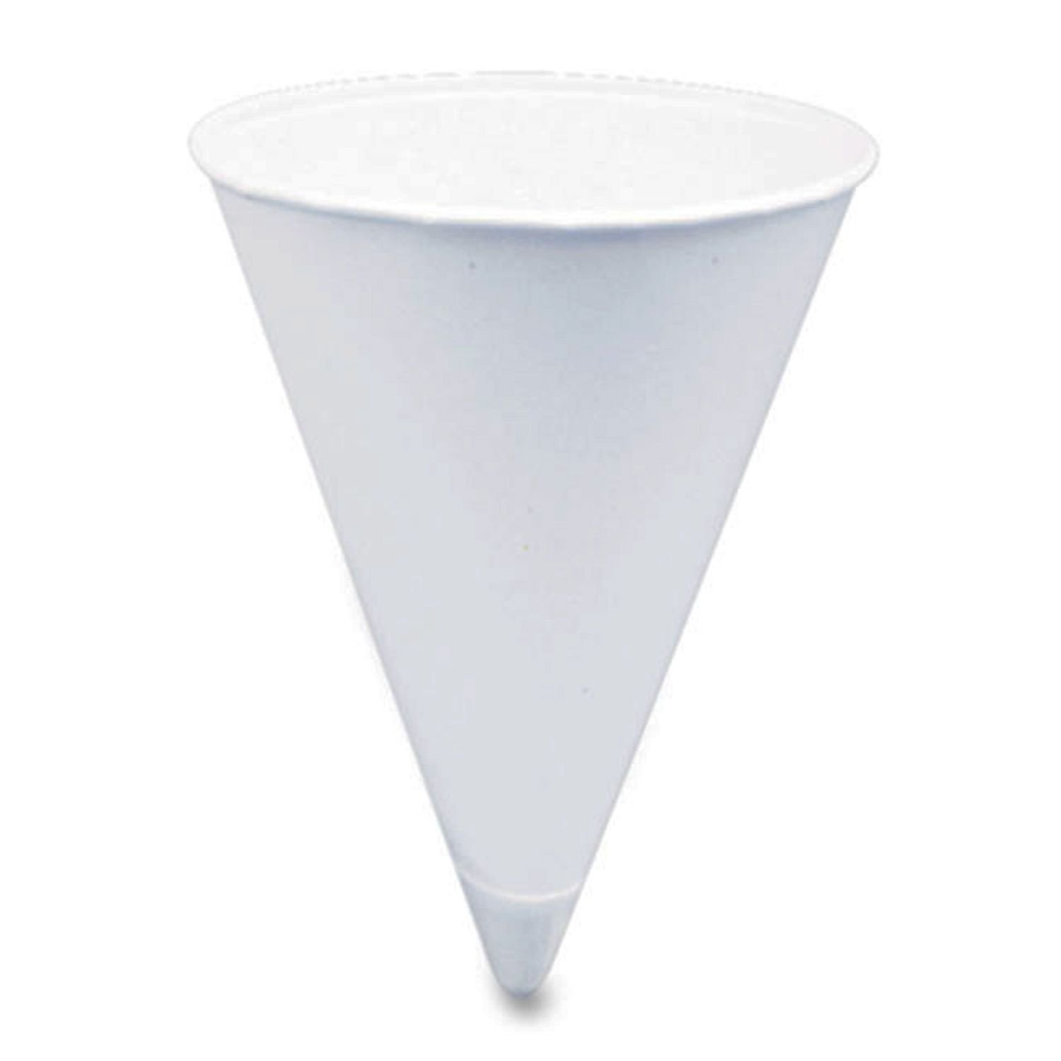 SOLO SLO4BRCT - 100 Pack Disposable Cone Water Cups for Parties, Events & Sports | BPA-Free Plastic Drink Cups for Water, Juice & Cocktails | Perfect for Weddings, Picnics & Office Use