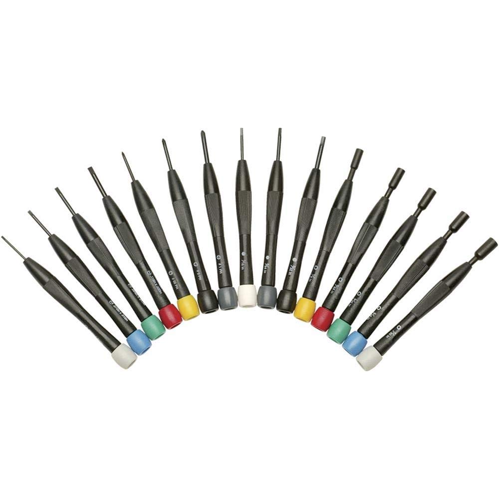 Steelex D4272 15-Piece Precision Electronics Screwdriver Set for Phones, Laptops, Tablets & Small Appliances - Perfect for DIY Repairs & Tech Maintenance